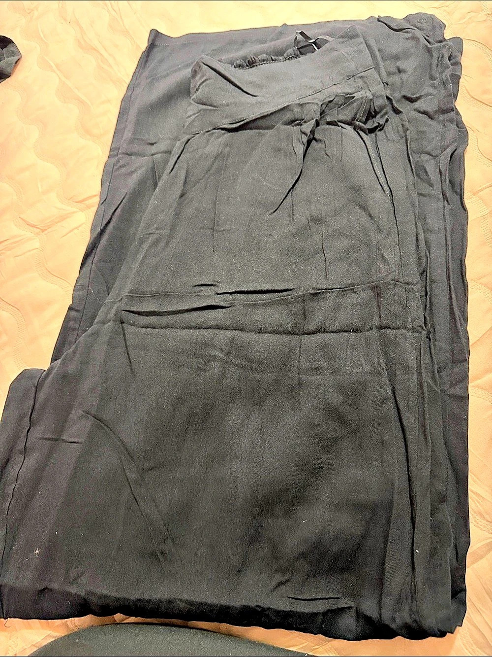 Wide Leg Pants in Black Like New